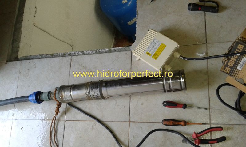 MONTAJ POMPA SUBMERSIBILA