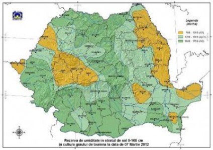 Prognoza agrometeorologica pentru perioada 08-14 martie  2012