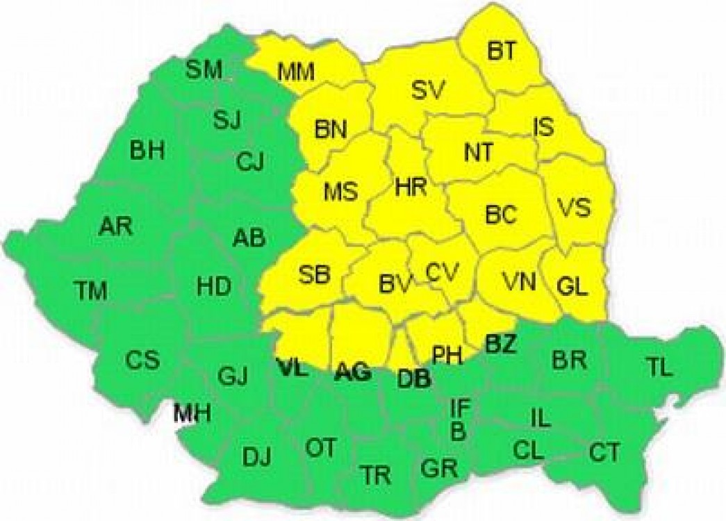 Zile DECISIVE pentru pomicultura: AVERTIZARE de ninsori pentru majoritatea bazinelor pomicole din tara