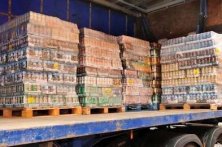 Mii de tone de alimente si bauturi contrafacute au fost confiscate intr-o operatiune comuna Interpol-Europol