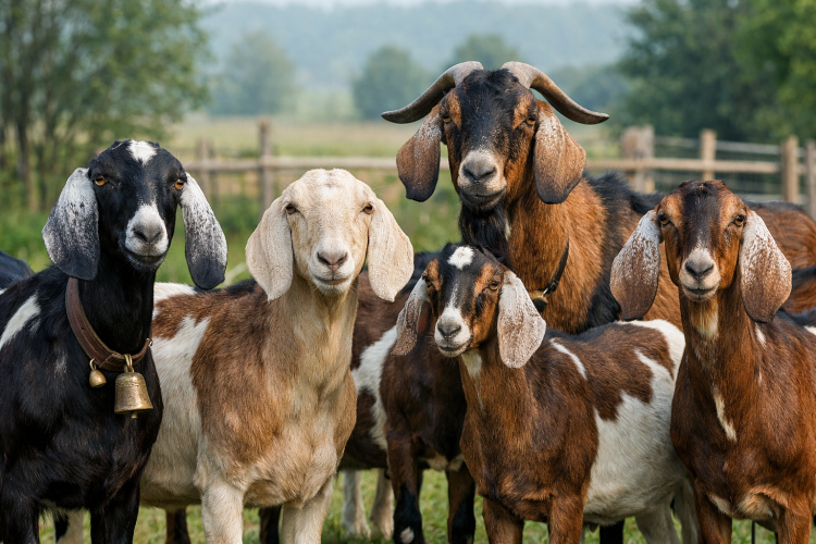 Capra cu lapte gras si personalitate: de ce e speciala anglo-nubiana