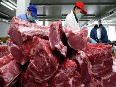 Romania a importat carne de 416 milioane de euro in primul semestru