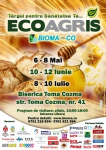Remedii naturiste după masa de Paşti şi multe alte produse ecologice la cea de-a IX-a ediţie a ECOAGRIS, 6-8 mai 2011, la Iaşi