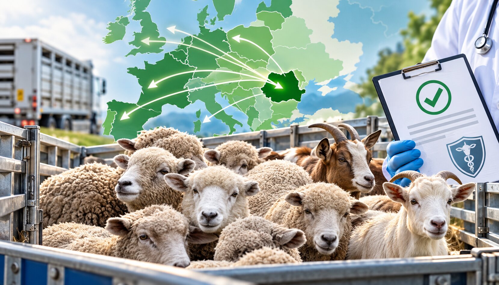 Exporturile de ovine si caprine, mai aproape de reluare. Planul ANSVSA, aprobat