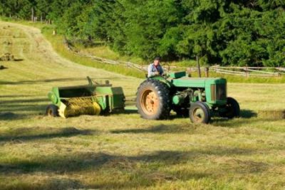 Stelian Fuia, fermier si tractorist