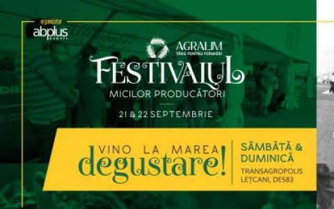 Ultimele zile de inscrieri pentru Festivalul Micilor Producatori