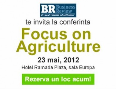 Agroromania.ro partener la evenimentul Focus on Agriculture