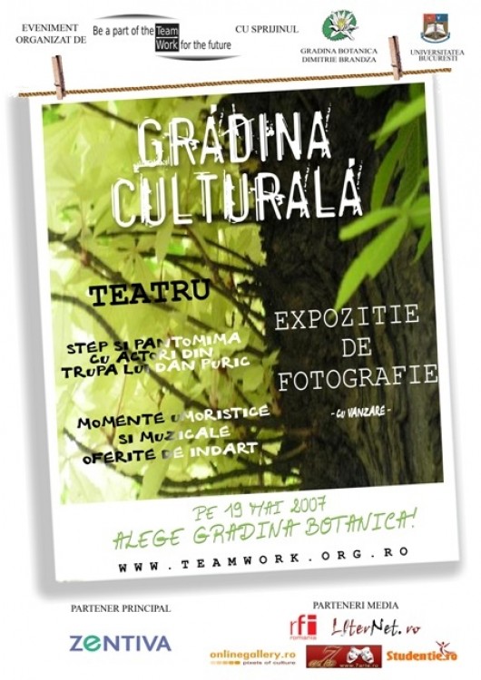 La Gradina Botanica din Bucuresti - Gradina Culturala 2007