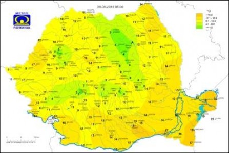 Prognoza agrometeorologica pentru intervalul 28 iunie - 4 iulie 2012