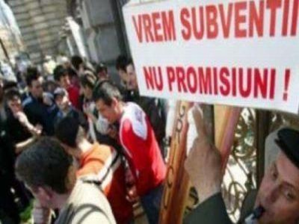 Fermierii pregatesc un nou protest in fata Guvernului