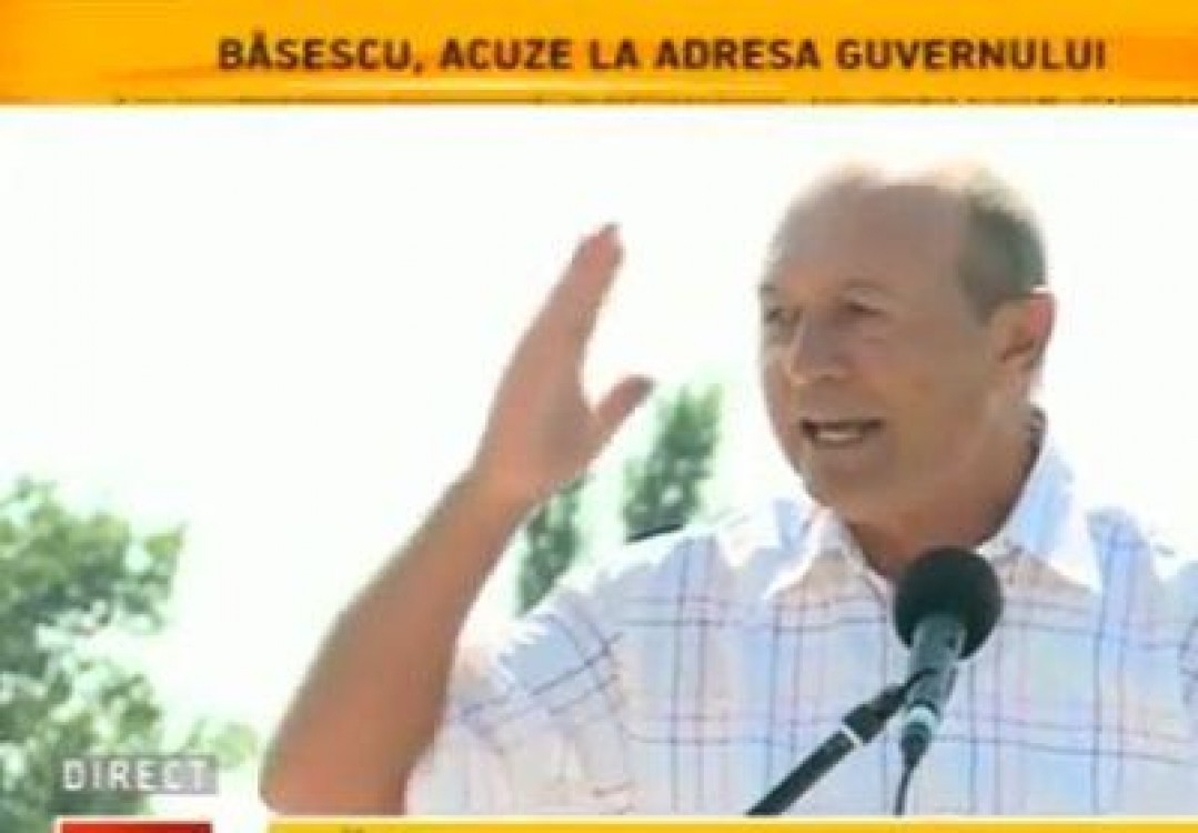 Presedintele Traian Basescu acuza Guvernul si speculantii de pe piata cerealelor