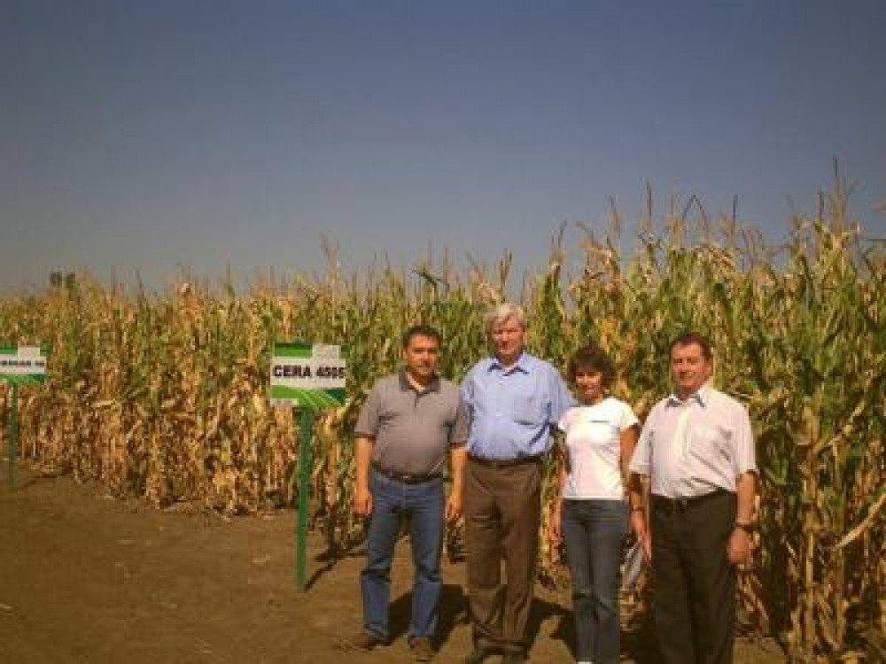 Calarasi: Ministrul agriculturii a vizitat campurile experimentale Procera