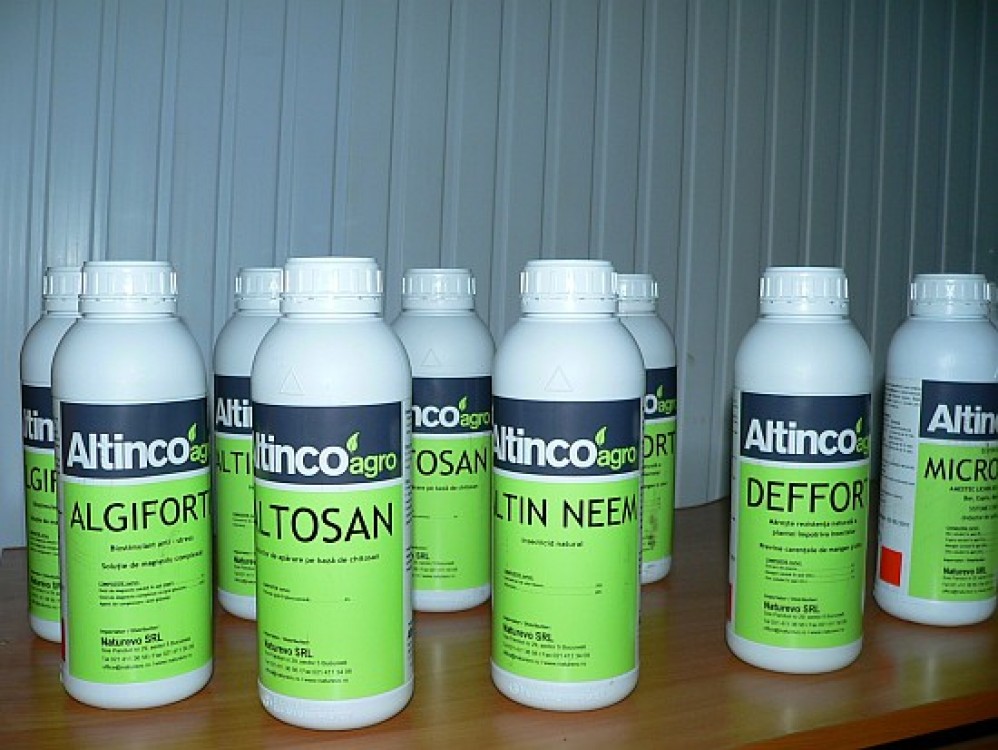 Gama de produse pentru agricultura ecologica NATUREVO