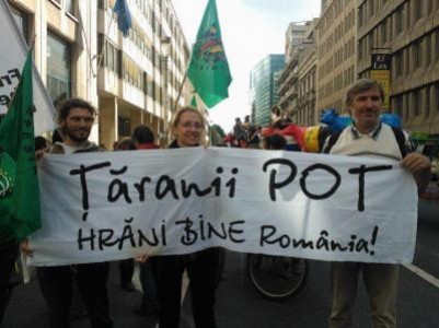 Taranii romani au protestat la Bruxelles. Care sunt revendicarile?