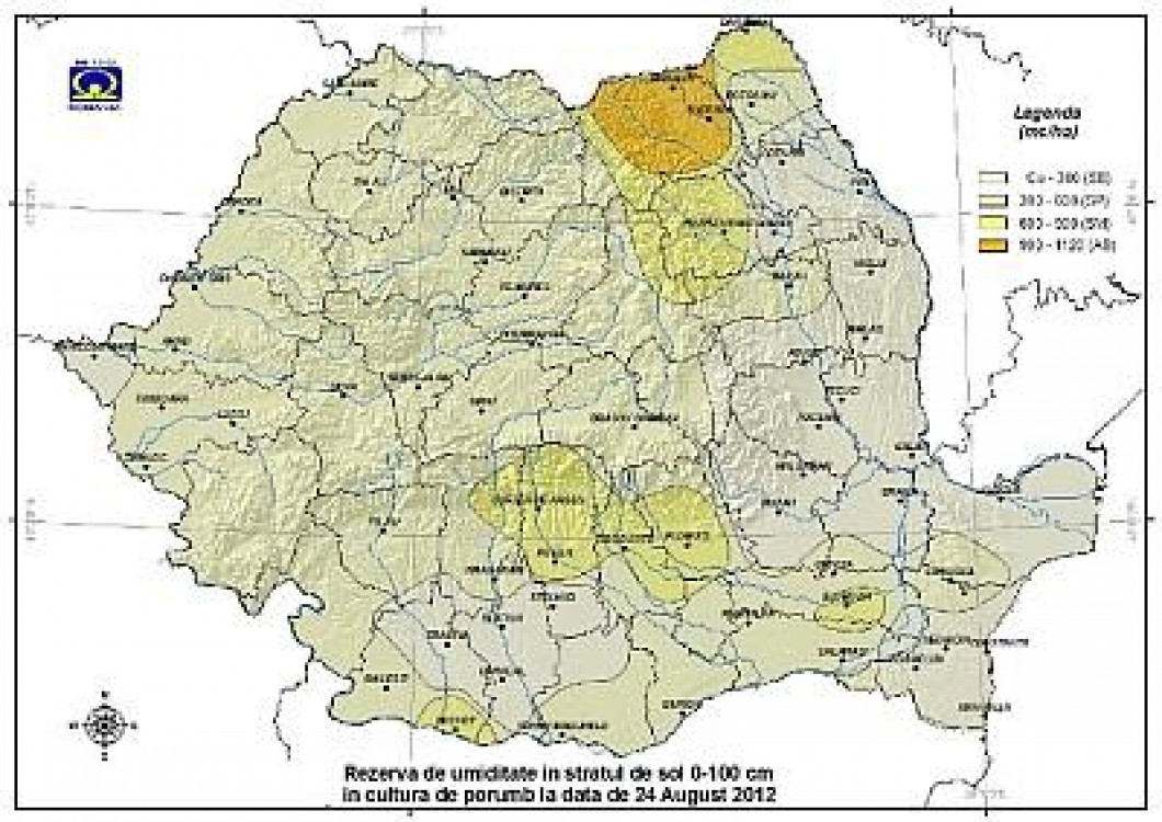 Prognoza meteorologica pentru perioada 25-31 august 2012
