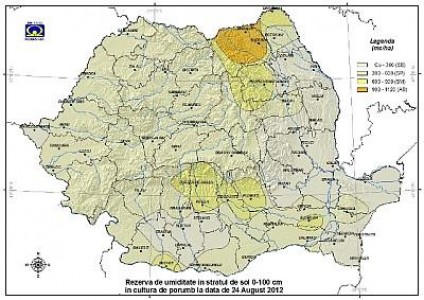 Prognoza meteorologica pentru perioada 25-31 august 2012