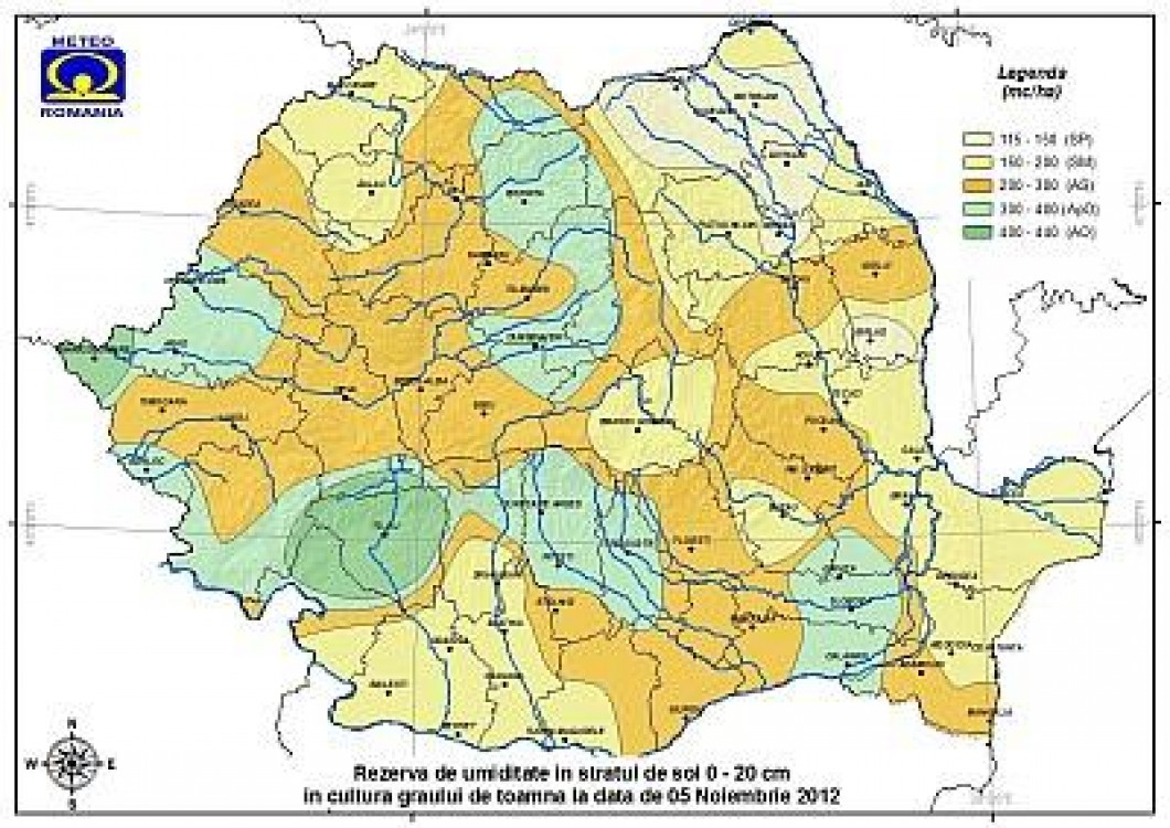 Cum va fi vremea pana pe 19 noiembrie (prognoza pe doua saptamani)