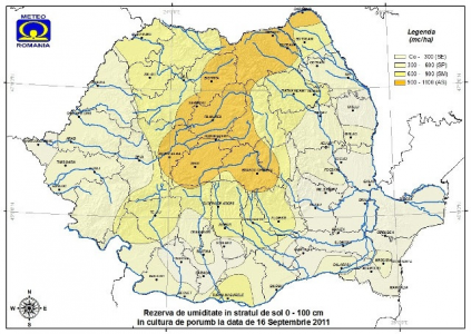 Prognoza agrometeorologica pentru perioada 22 - 28 septembrie
