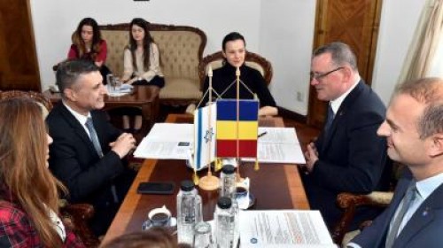 Israel sprijina Romania la capitolul irigatii si stoparea desertificarii