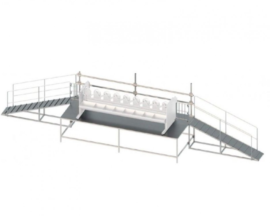 Standul fix de blocare si hranire, o solutie pentru randamentul fermelor mici si medii