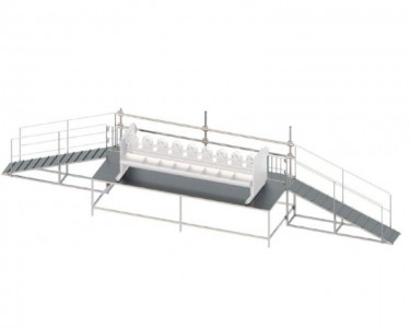 Standul fix de blocare si hranire, o solutie pentru randamentul fermelor mici si medii