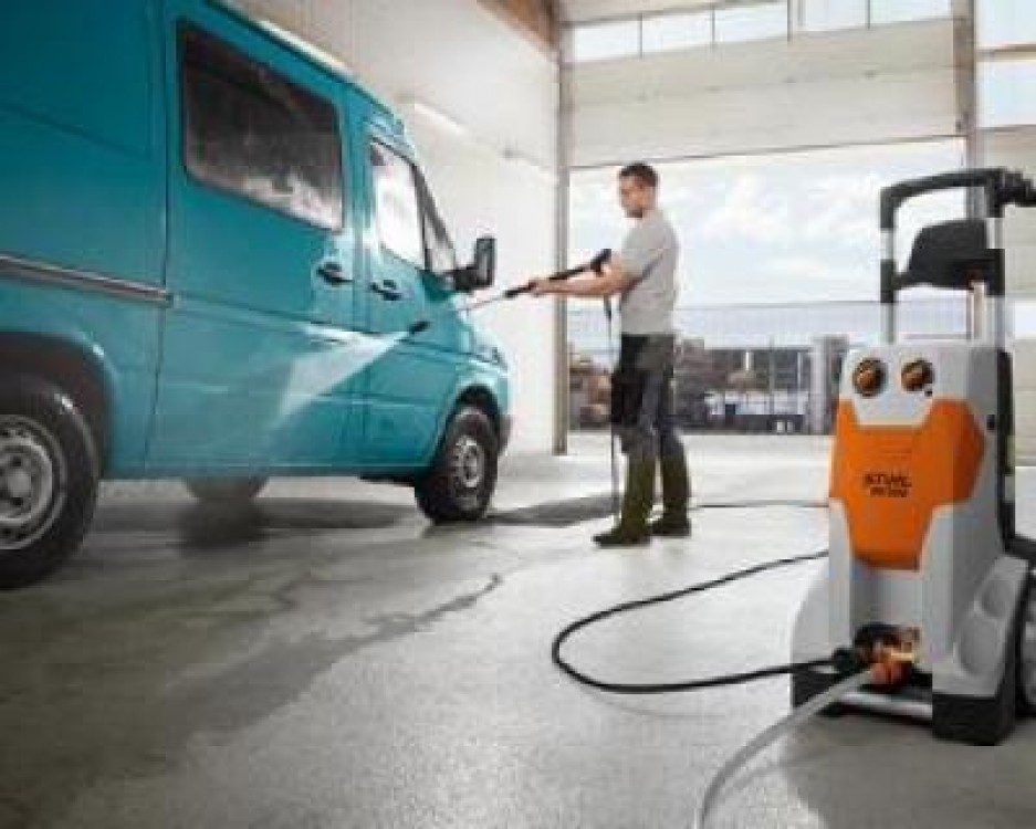 STIHL isi completeaza gama de spalatoare profesionale cu un nou model pe piata