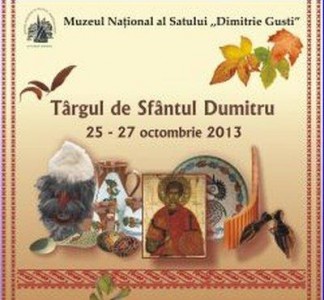 Targ de Sfantul Dumitru la Muzeul Satului din Bucuresti